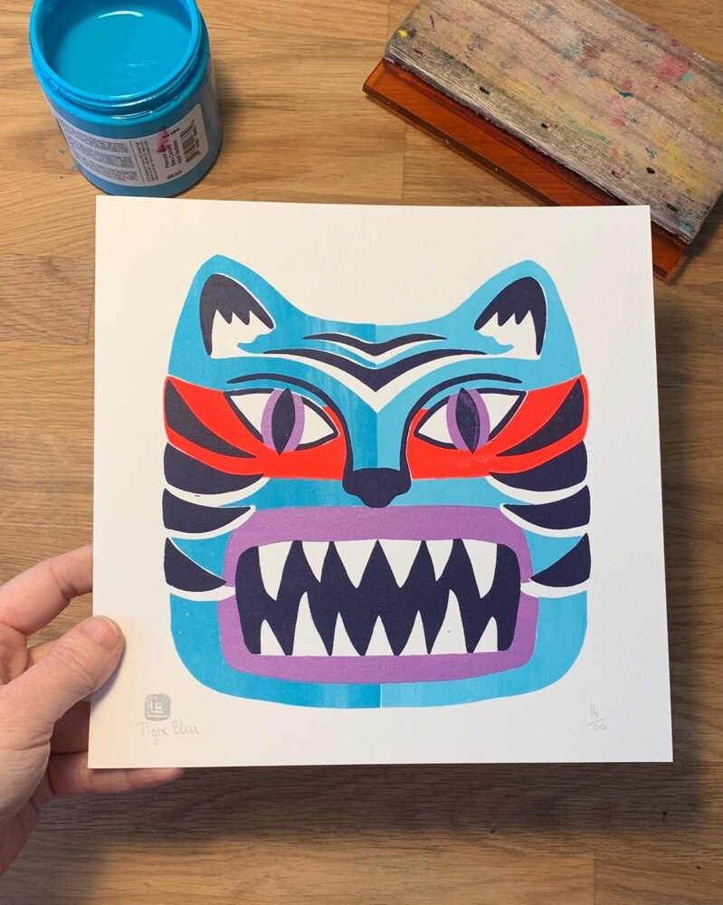 Blue Tiger