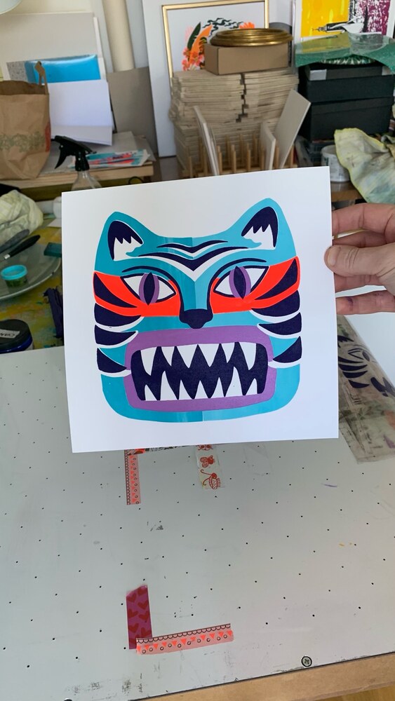 Blue Tiger